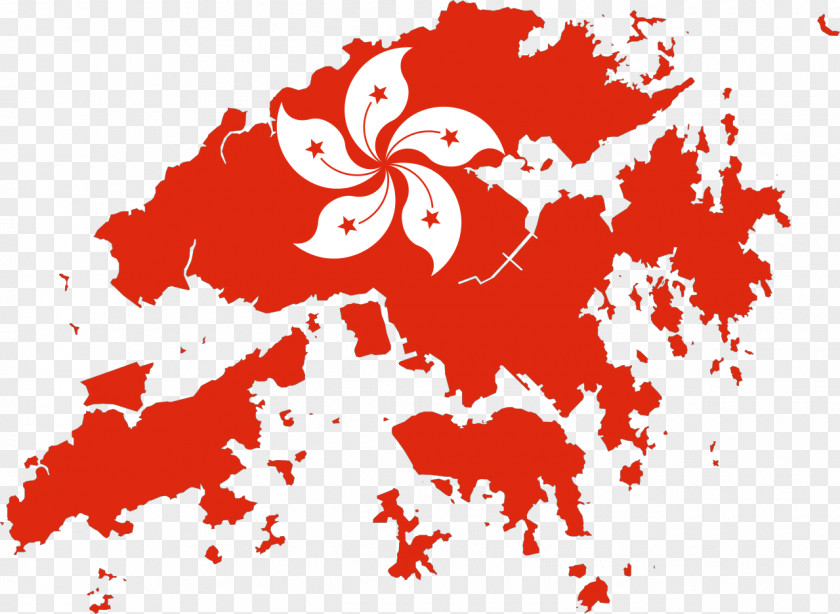 Dining Flag Of Hong Kong Map PNG