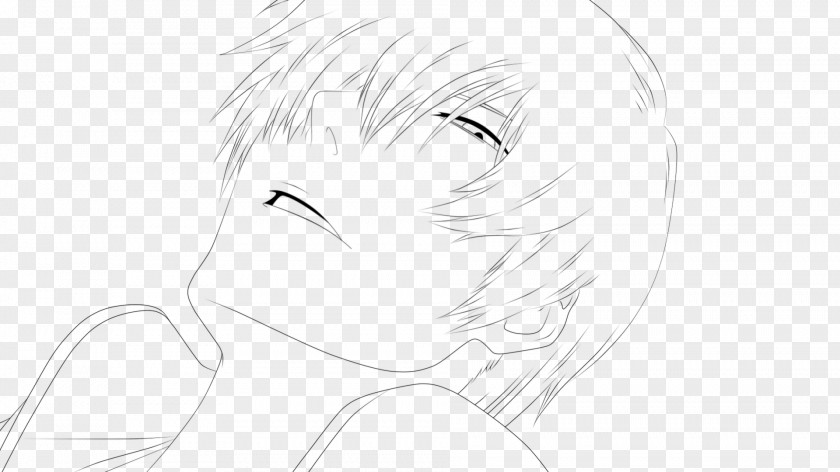 Gin Ichimaru Drawing Line Art Monochrome PNG