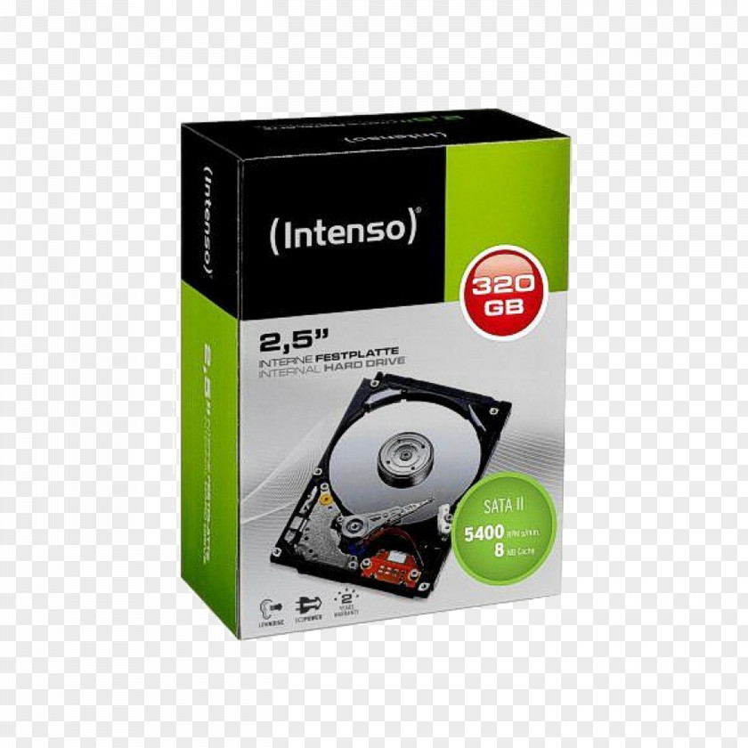 Laptop Hard Drives Serial ATA Terabyte Intenso GmbH PNG