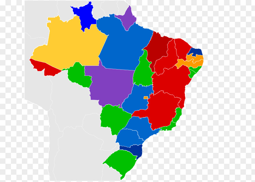 Map Brazil Blank World Mercator Projection PNG