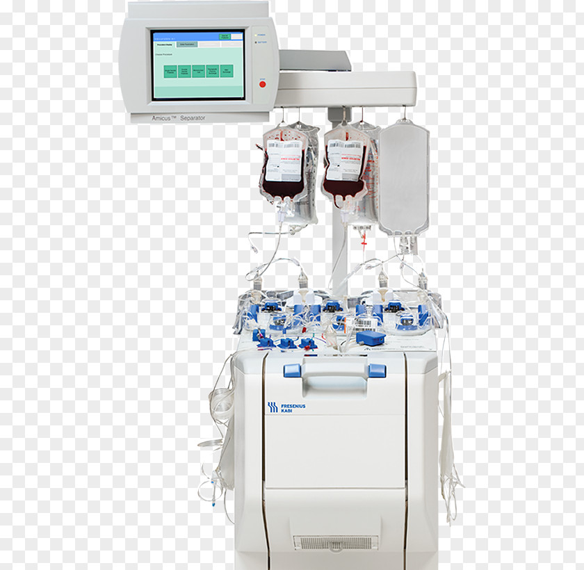 Blood Medical Equipment Plasmapheresis Fresenius Kabi PNG