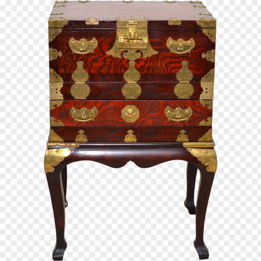 Chinoiserie Bedside Tables Furniture Decorative Arts PNG