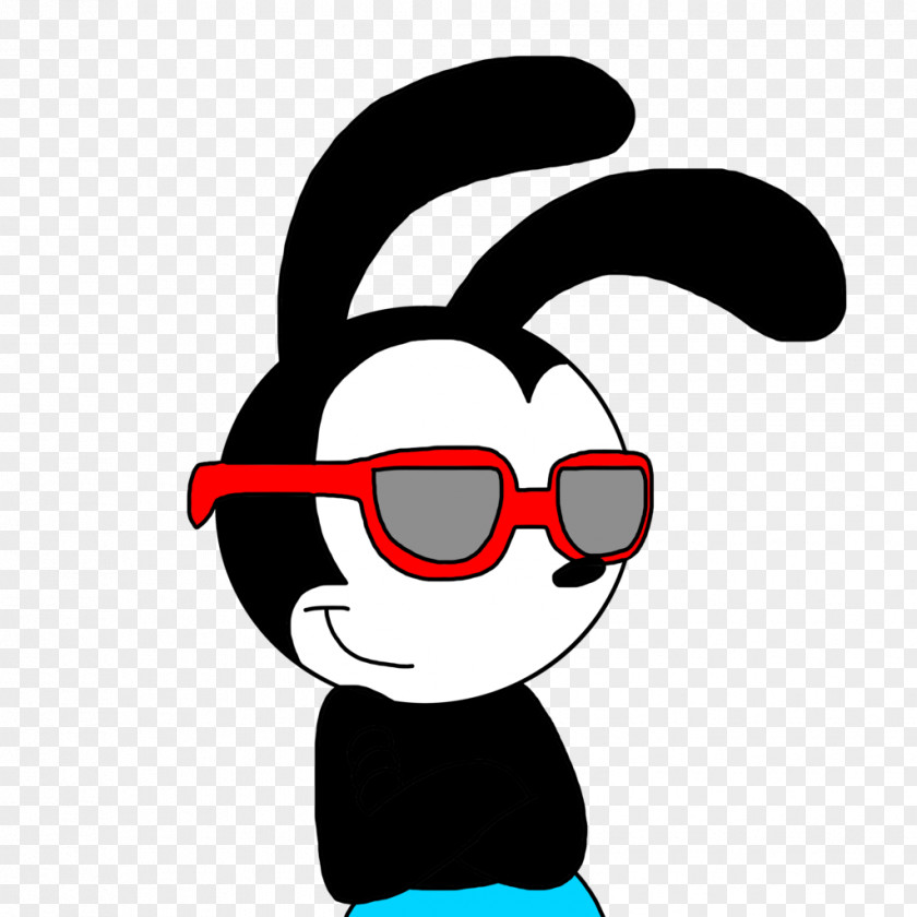 Oswald The Lucky Rabbit Walt Disney Company Cartoon Sunglasses Character PNG