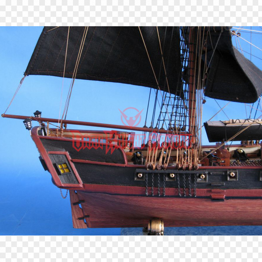 Pirates Of The Caribbean Ship Brigantine Barque Schooner Clipper PNG