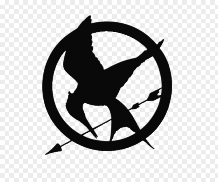 The Hunger Games Mockingjay Wall Decal Sticker PNG