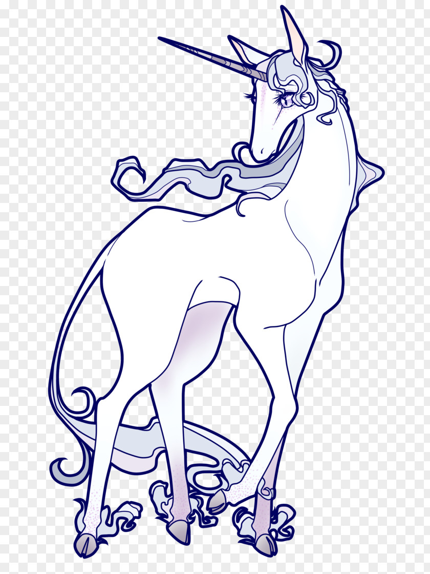 White Unicorn PNG