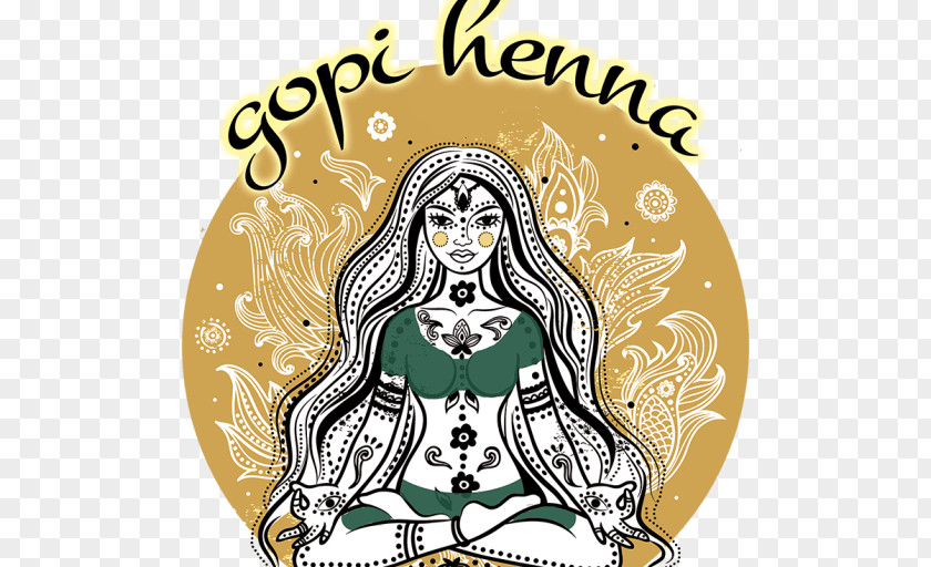 Henna Meditation Drawing Chakra PNG