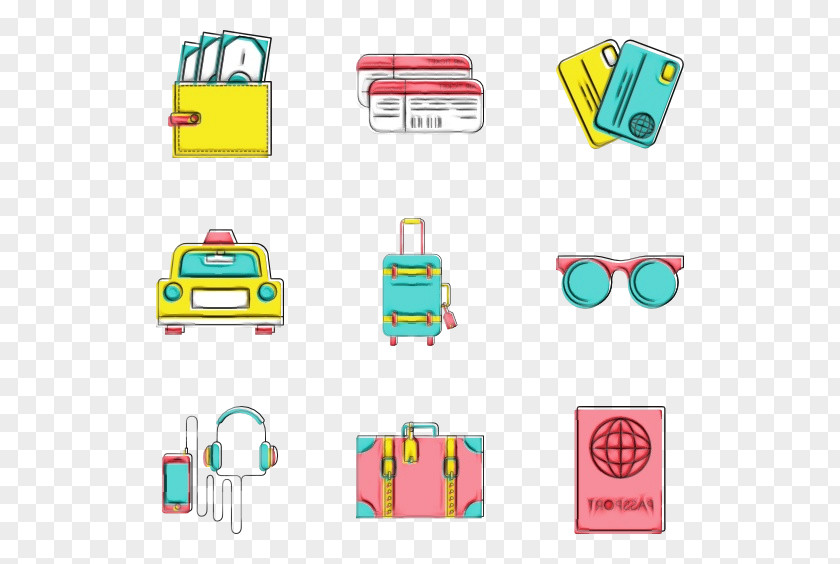 Line Font Toy Playset PNG
