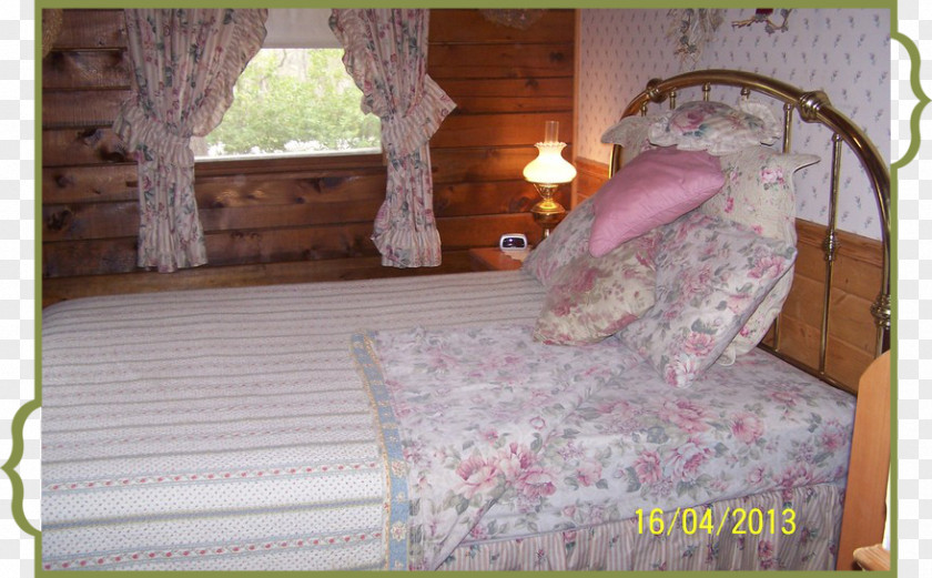 Mattress Bed Sheets Log Cabin Bedroom PNG