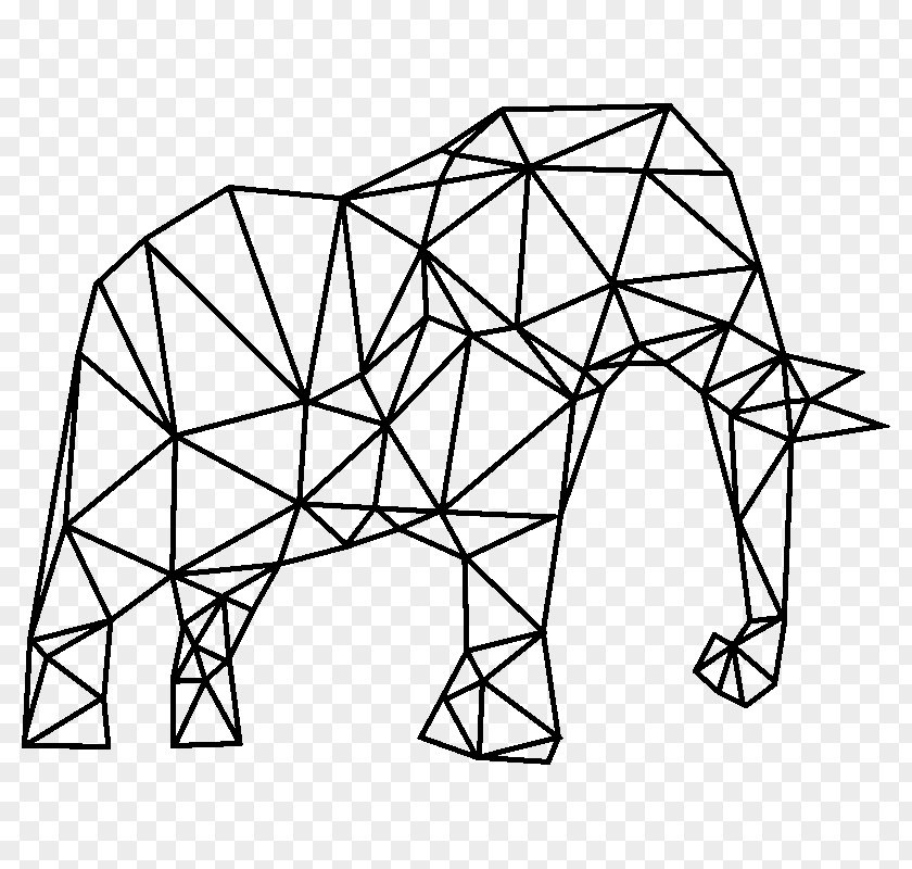 Origami Birds Drawing African Elephant Sticker Animal PNG