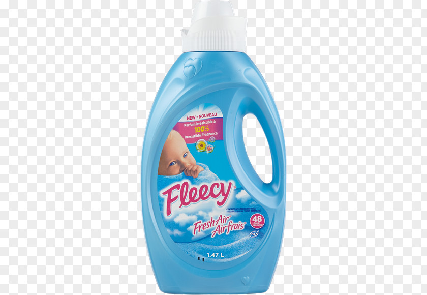 Fabric Softener Symbol Fleecy Fresh Air Liquid Detergent Laundry PNG