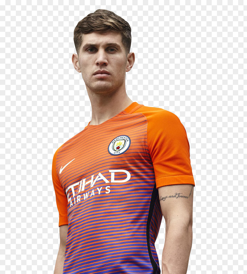 John Stones Manchester City F.C. Jersey UEFA Champions League PNG