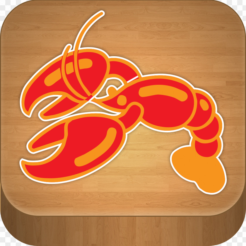 Lobster Cartoon Font PNG