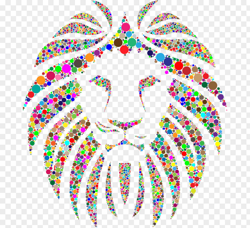 Colourful Background Lionhead Rabbit Roar Clip Art PNG