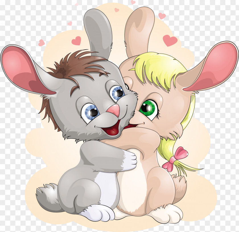 Cute Animals National Hugging Day January 21 Holiday Daytime PNG