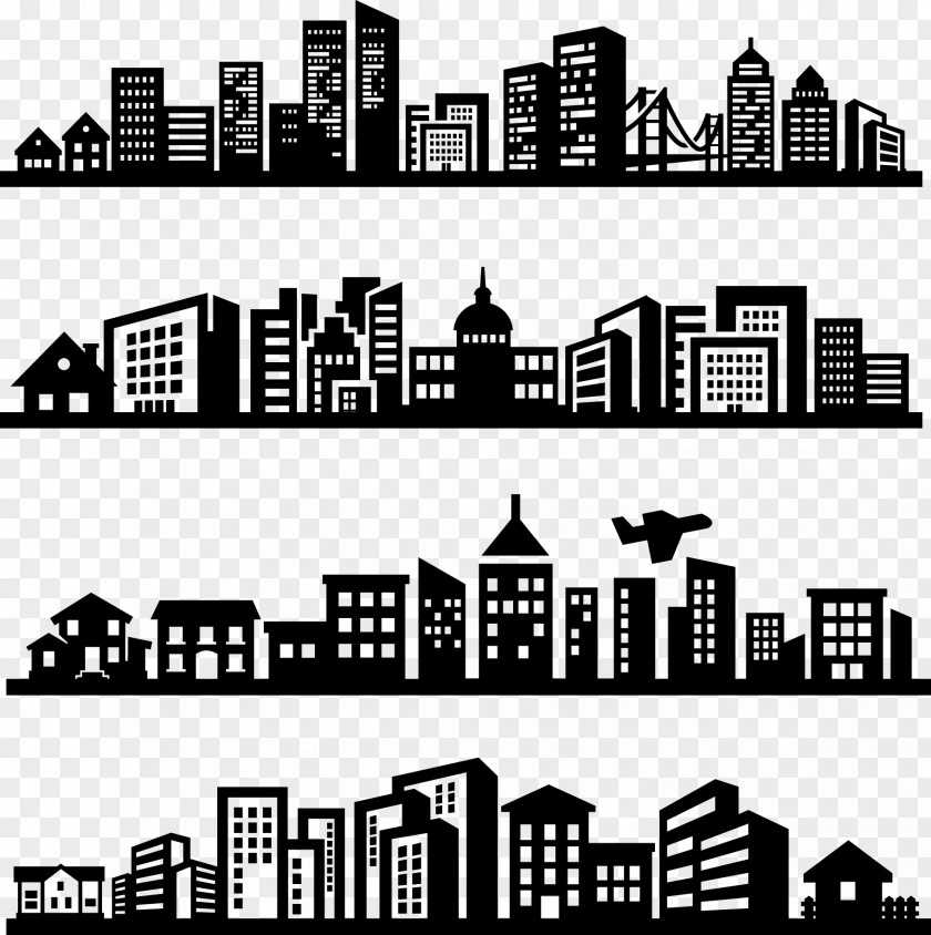 Four Lateral City Silhouette 4 Pics 1 Word New York Skyline PNG