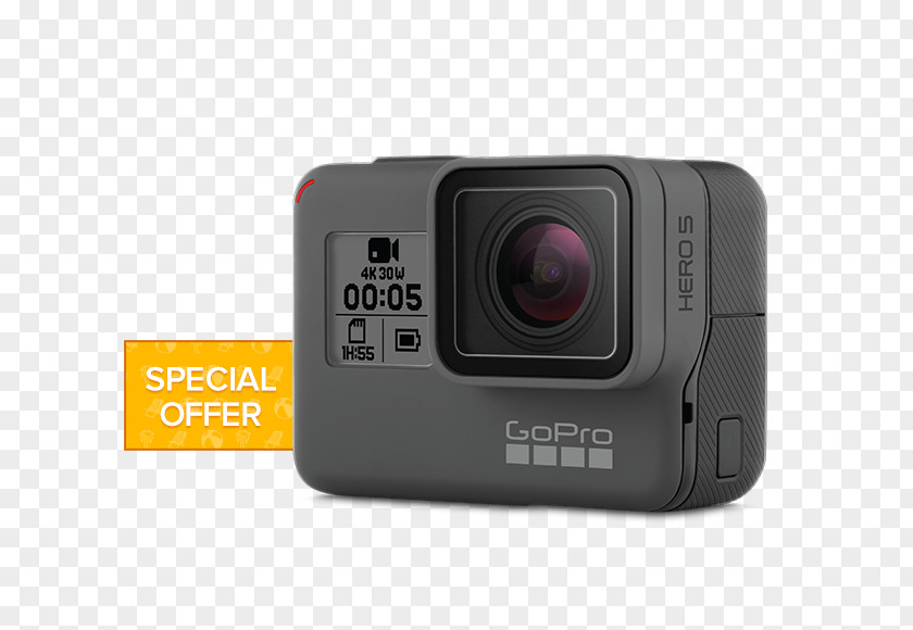 GoPro HERO5 Black Action Camera HERO6 PNG