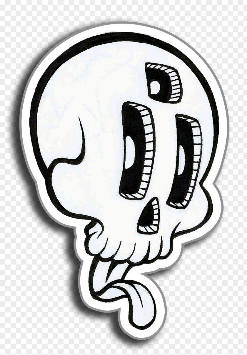 Indie Calavera Sticker Drawing Decal PNG