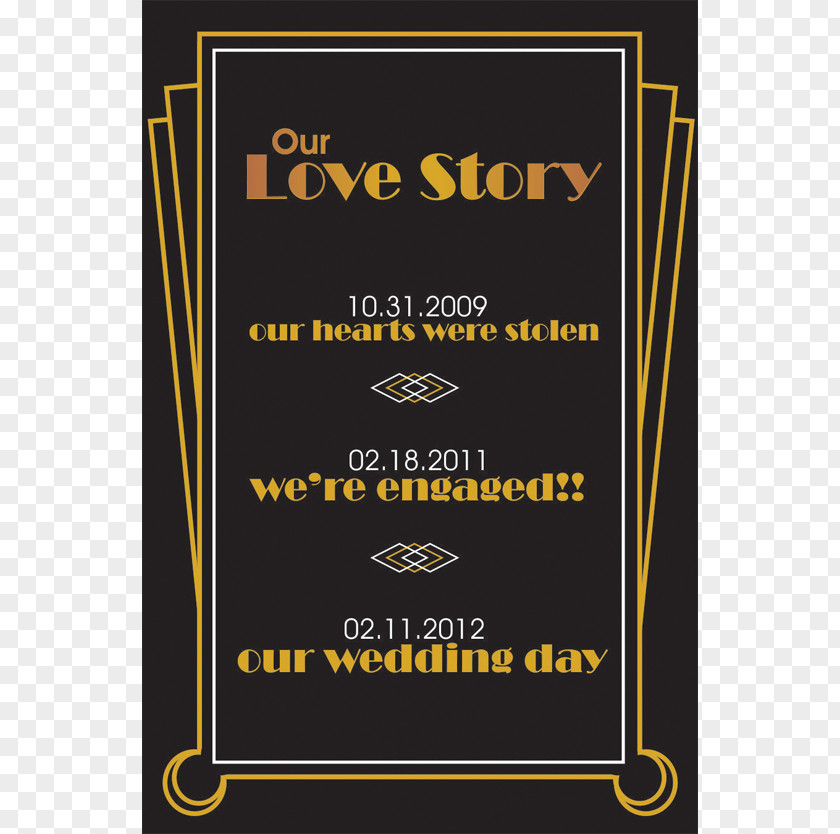 LOVE STORY Party Font PNG