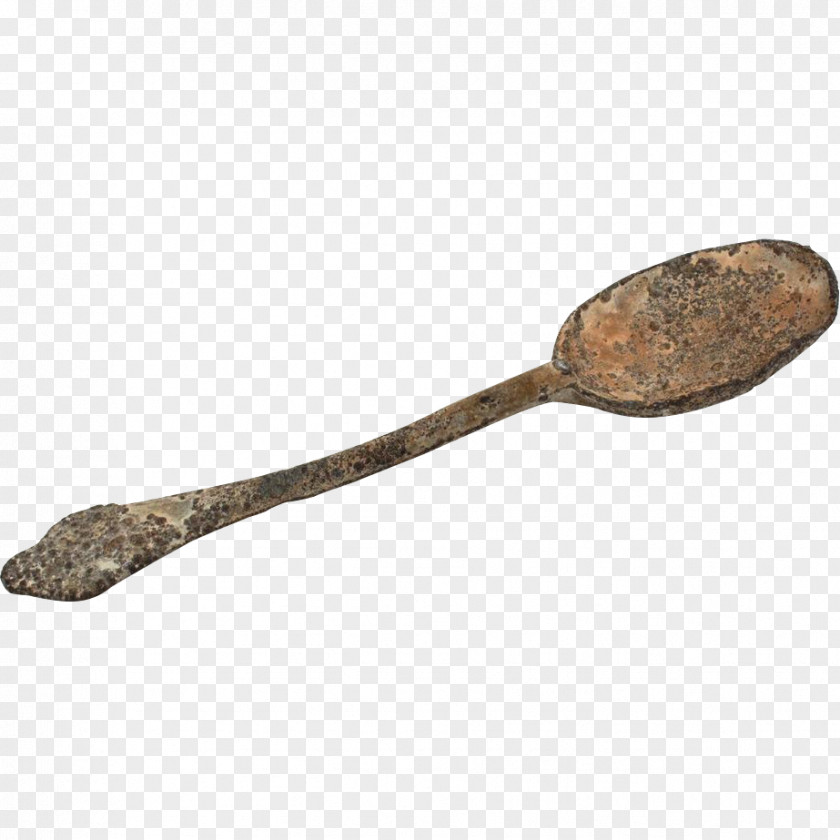 Rat & Mouse Wooden Spoon Tablespoon Cutlery Antique PNG
