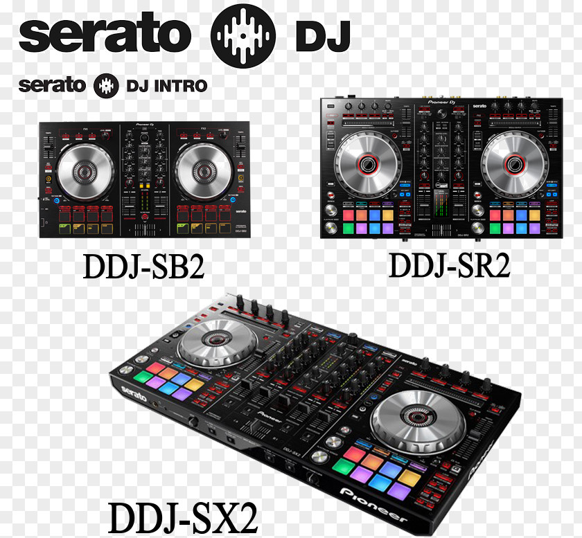 Serato DJ Controller Pioneer DDJ-SX2 Disc Jockey Audio Research PNG