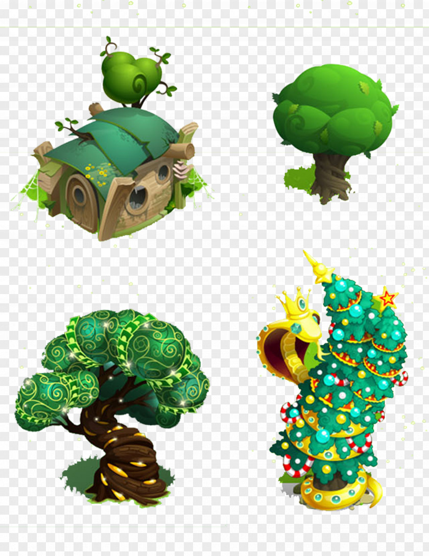 Version Tree Fairy House Tale PNG