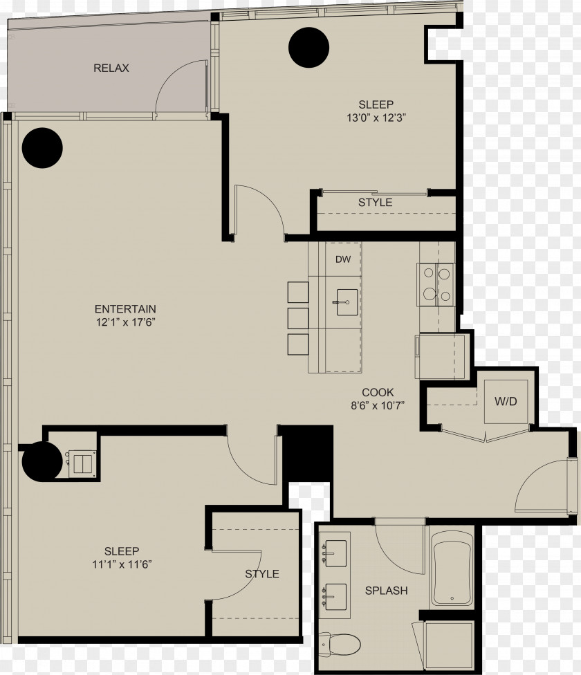 Apartment NEXT Apartments Floor Plan Location PNG