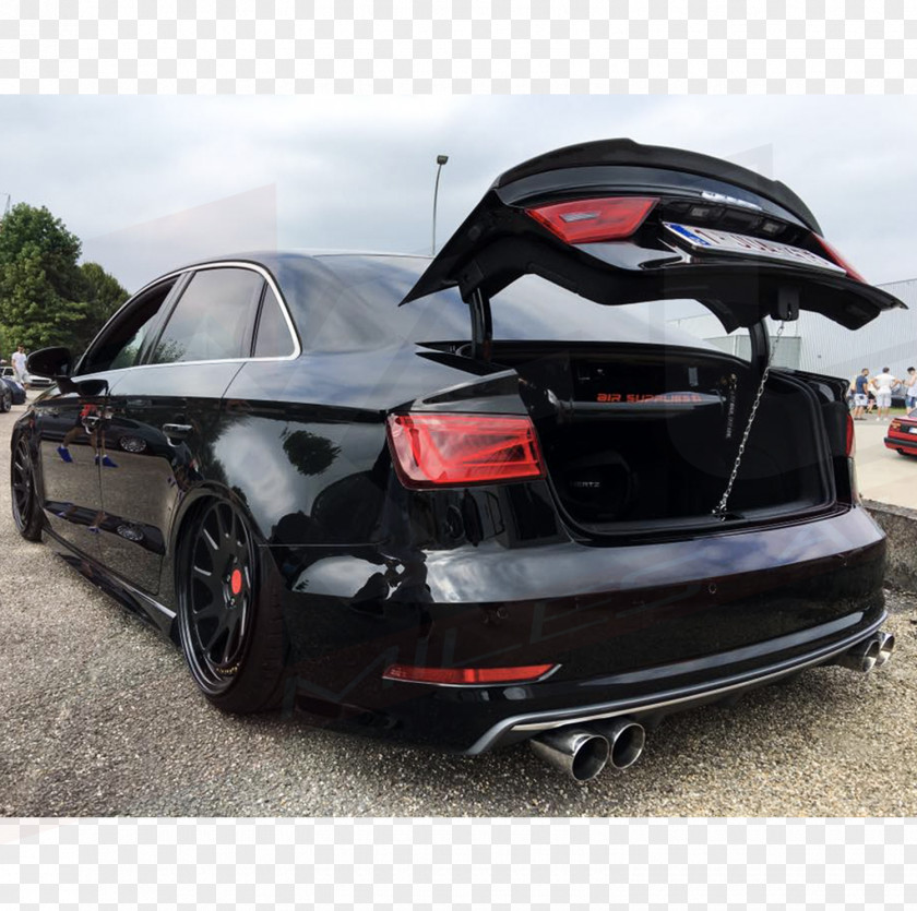 Audi S3 Mid-size Car Alloy Wheel Sport Utility Vehicle Exhaust System PNG