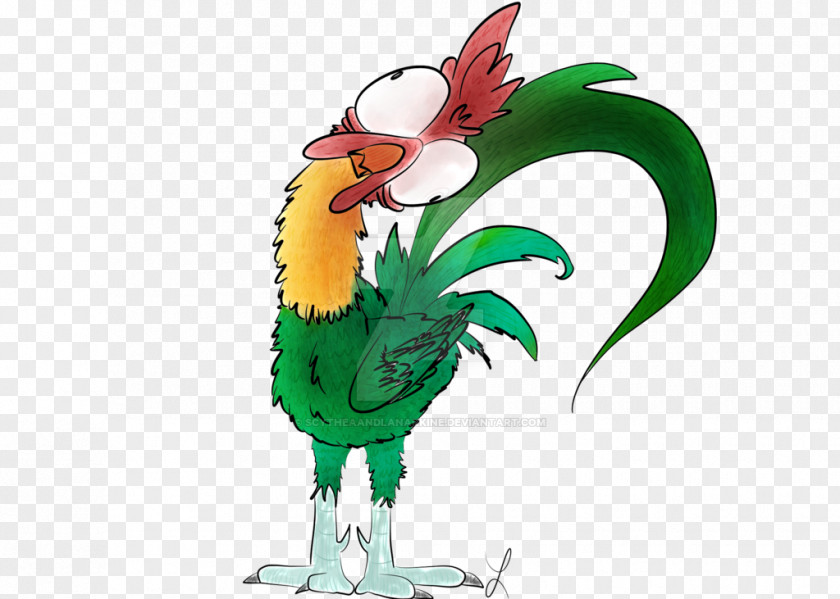 Moana Hei The Rooster YouTube Fan Art PNG