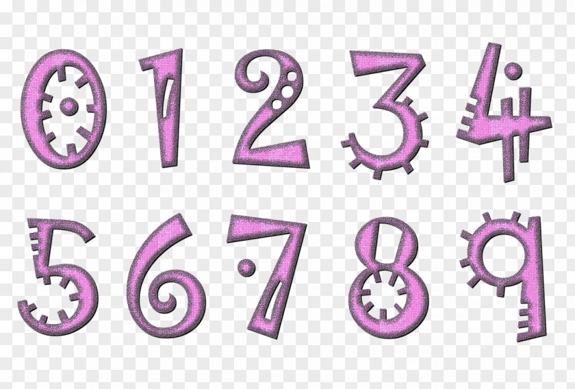 Numerical Digit Number Arabic Numerals Ordinal English Personal Identification PNG