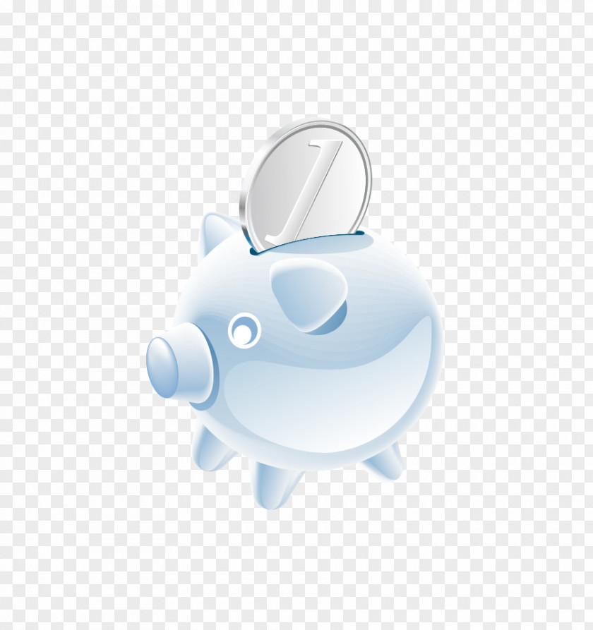 Piggy Bank Animal Coin Vector Domestic Pig PNG