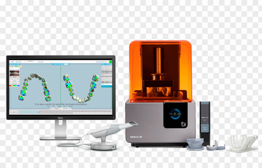 Printer Formlabs 3D Printing Stereolithography PNG