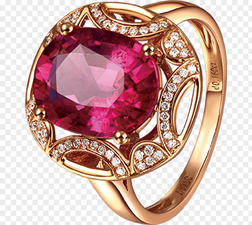 Ruby Gold Ring Jewellery Diamond PNG