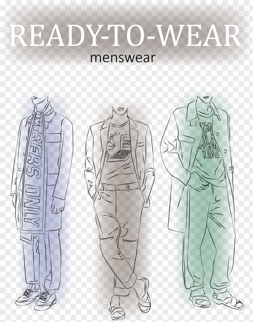 Earth Outerwear Top Sketch PNG