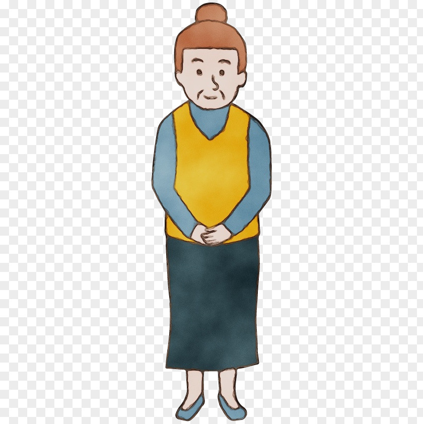 Gesture Job Watercolor Cartoon PNG