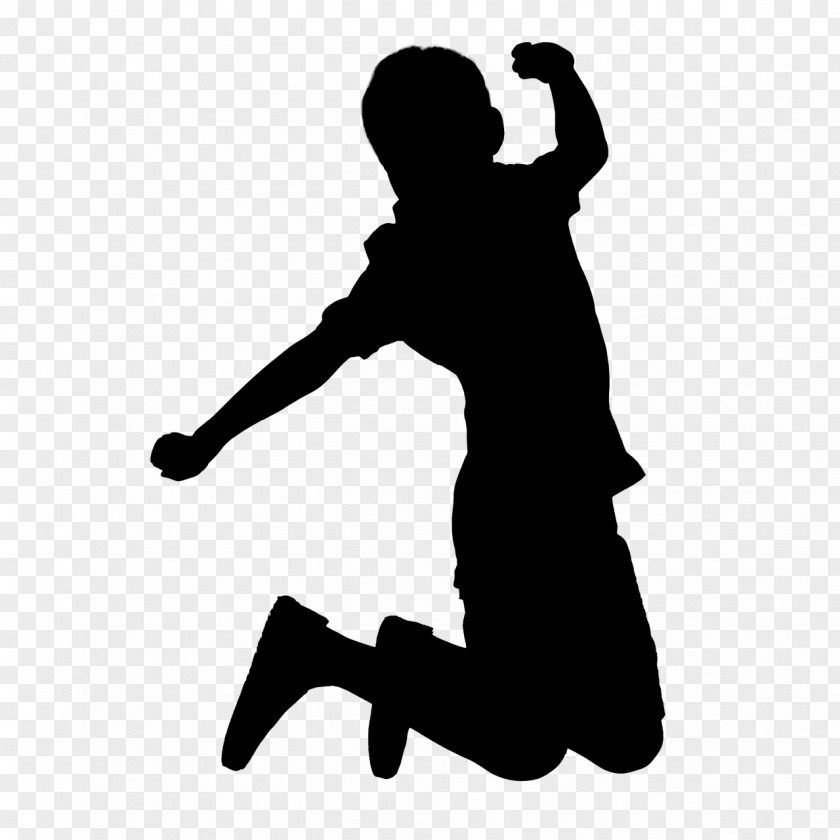 Jump Child Silhouette Jumping PNG