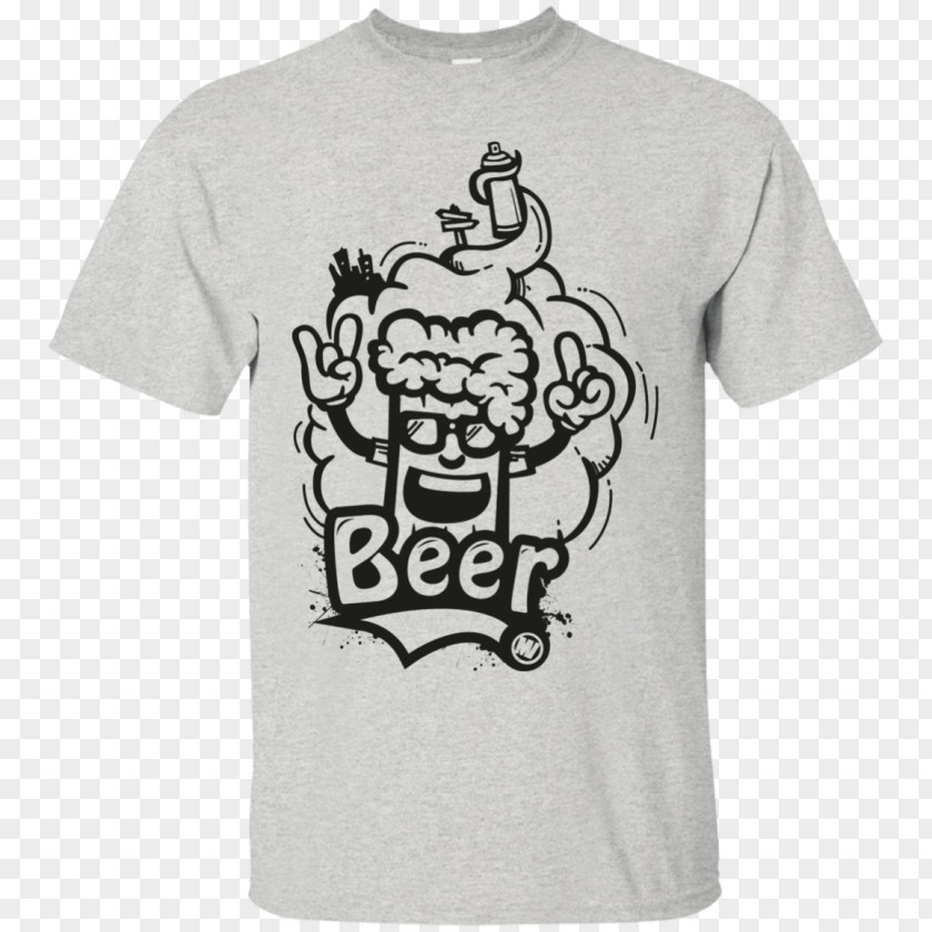 T-shirt Beer Glasses Graffiti TeePublic PNG