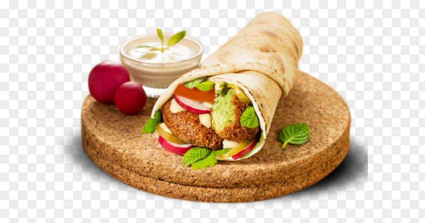 Vegetable Falafel Wrap Crêpe Fast Food Gyro PNG