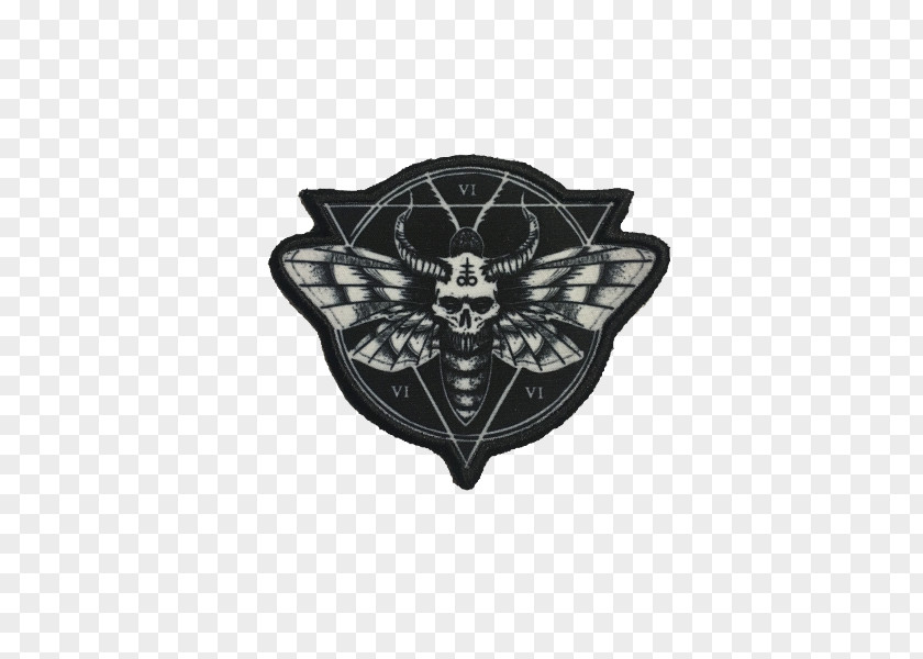 Embroidered Patch Skull Symbol PNG