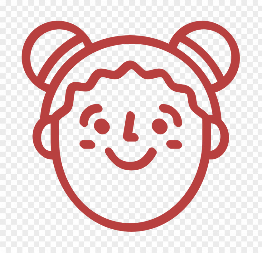 Emoji Icon Happy People Girl PNG