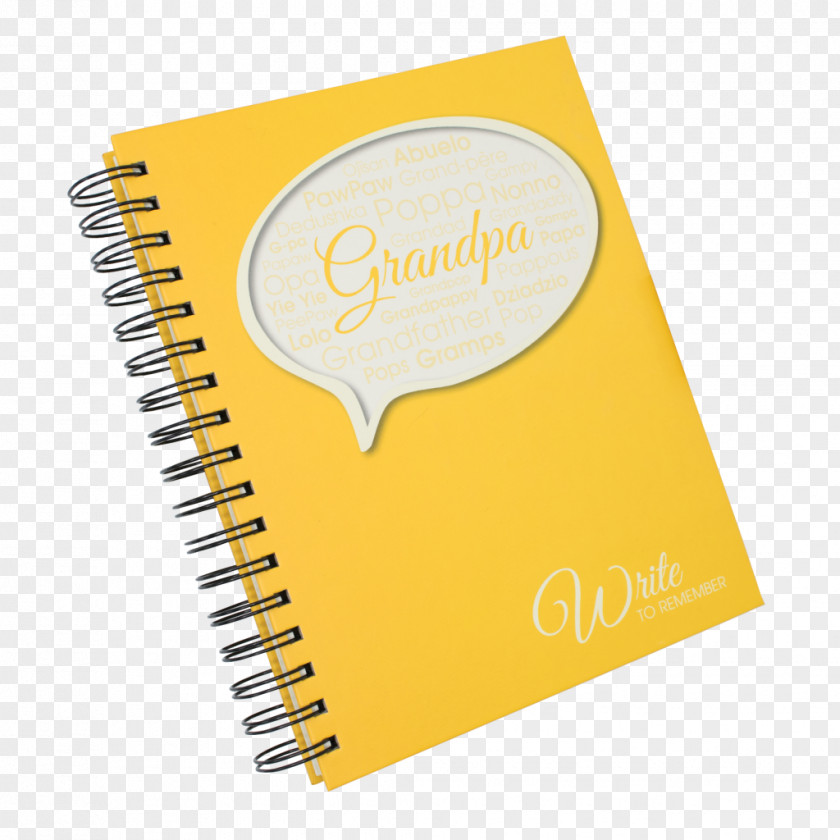 Gramps Gratitude Journal Diary Notebook Blog PNG
