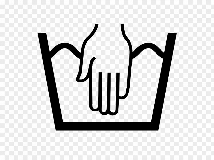 Laundry Bleach Symbol Label Hand Washing PNG
