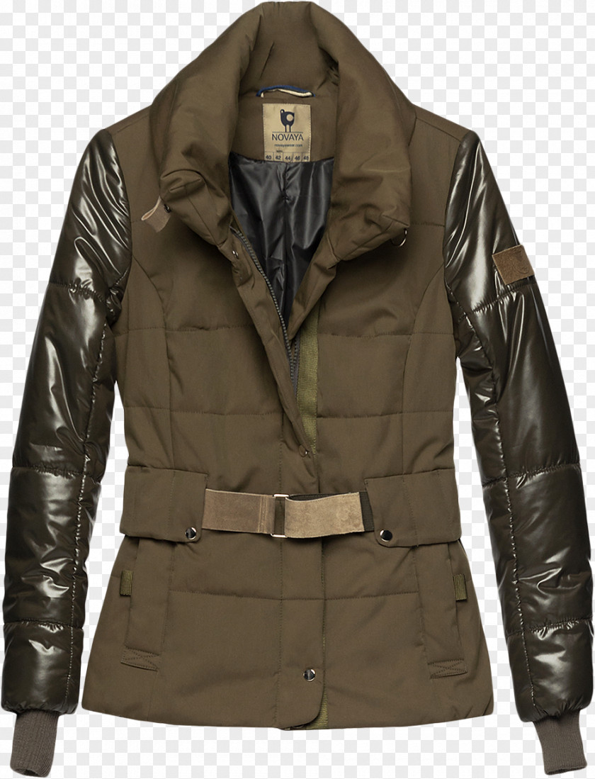 Olive Green Jacket With Hood Raincoat Leather Clothing PNG