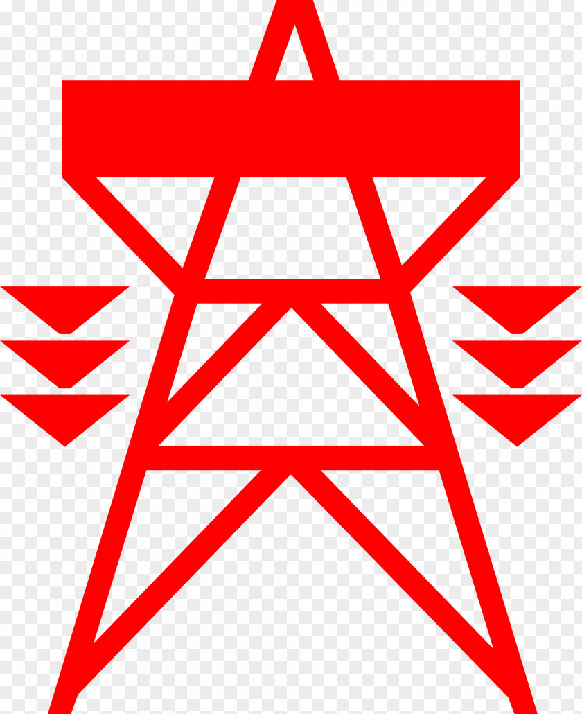 Transmission Line Tower Electric Power Electricity Clip Art PNG