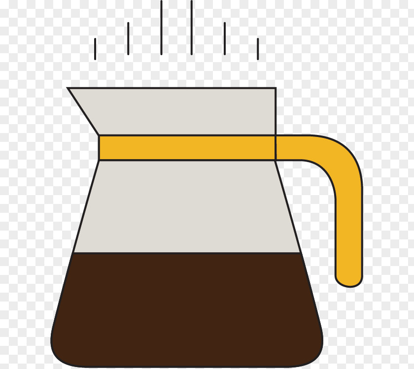 Vector Flat Container Of Coffee Pot Instant Cafe Clip Art PNG