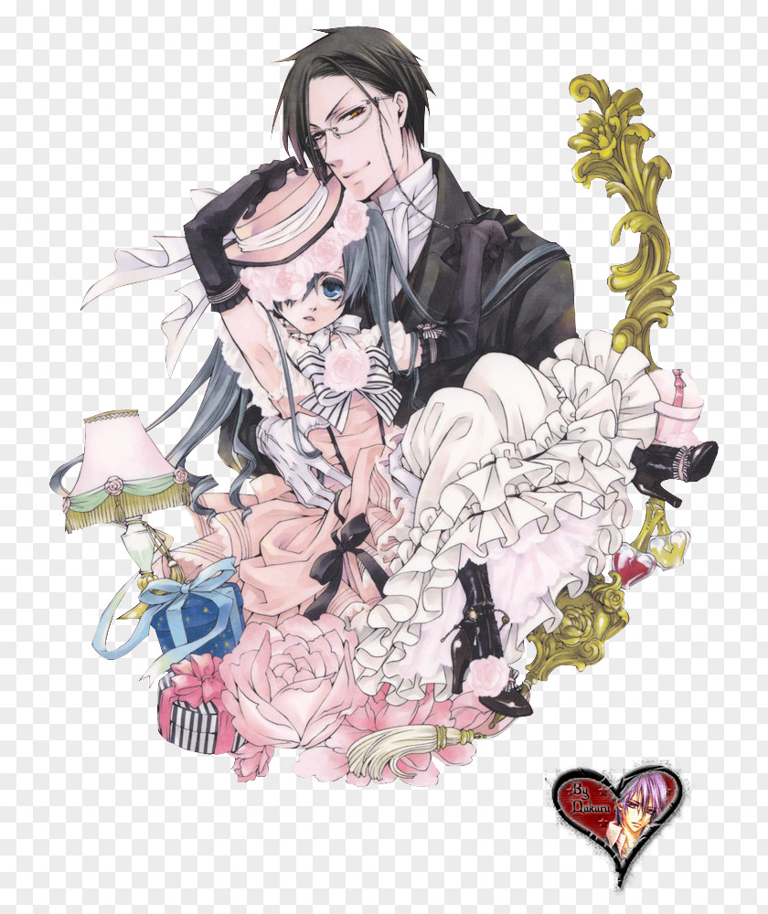 His Butler Omnipotent Ciel Phantomhive Sebastian Michaelis Black Artworks PNG