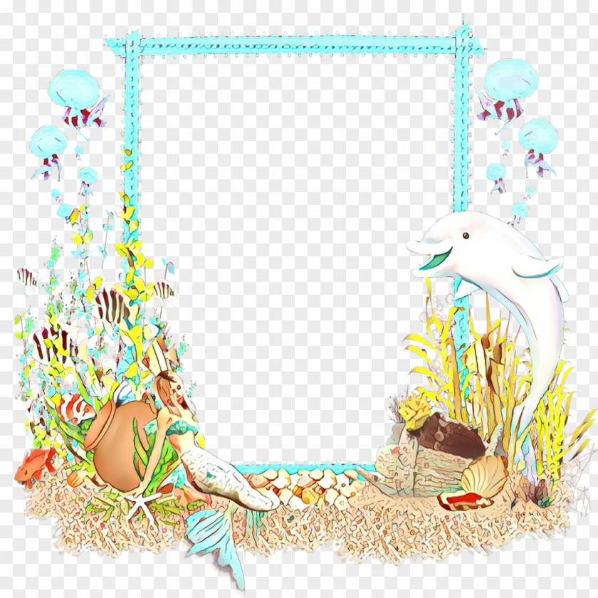 Picture Frame Meter Background Flower PNG