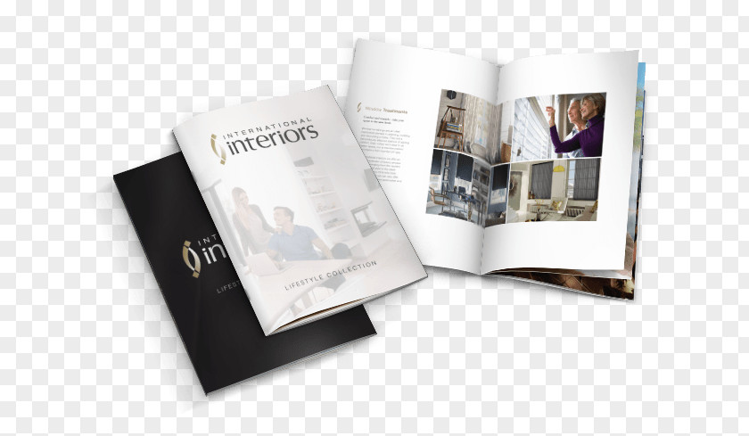 Brochure Mockup International Interiors Interior Design Services Furniture PNG