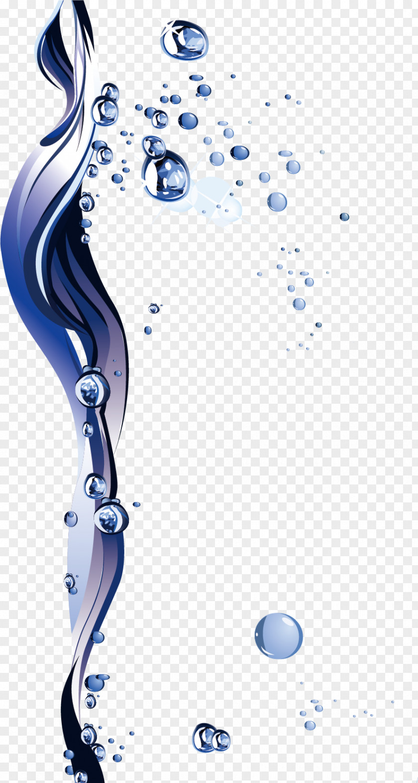 Creative Droplets Pattern Material Water Drop PNG