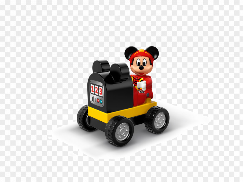 Mickey Mouse Lego Duplo Model Car PNG